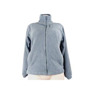 Columbia Women's Gray Interchange Thermal Winter Fleece Jacket Size M